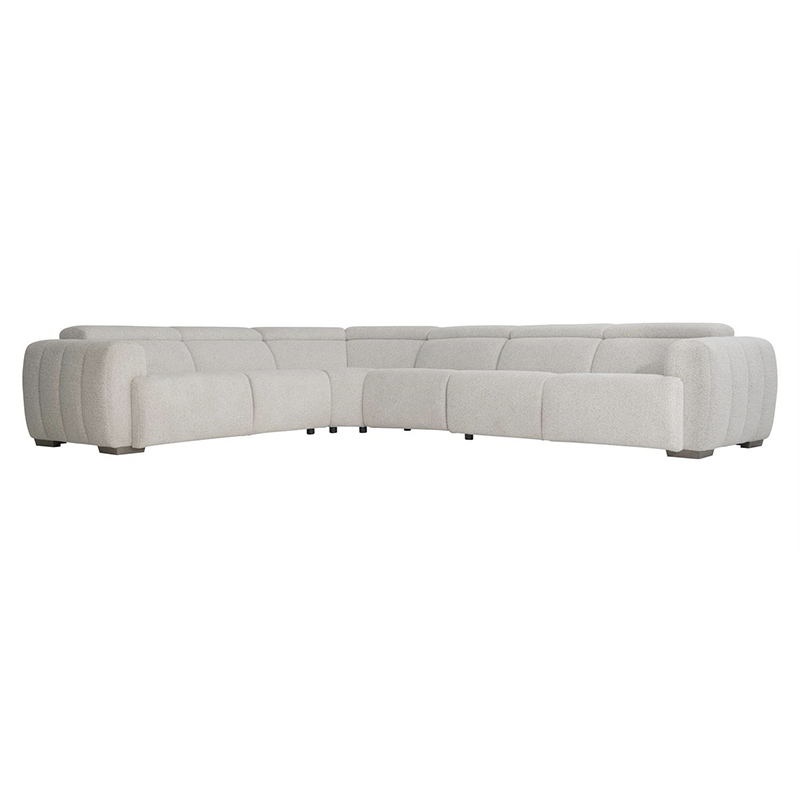 Fabric Power Motion Sectional