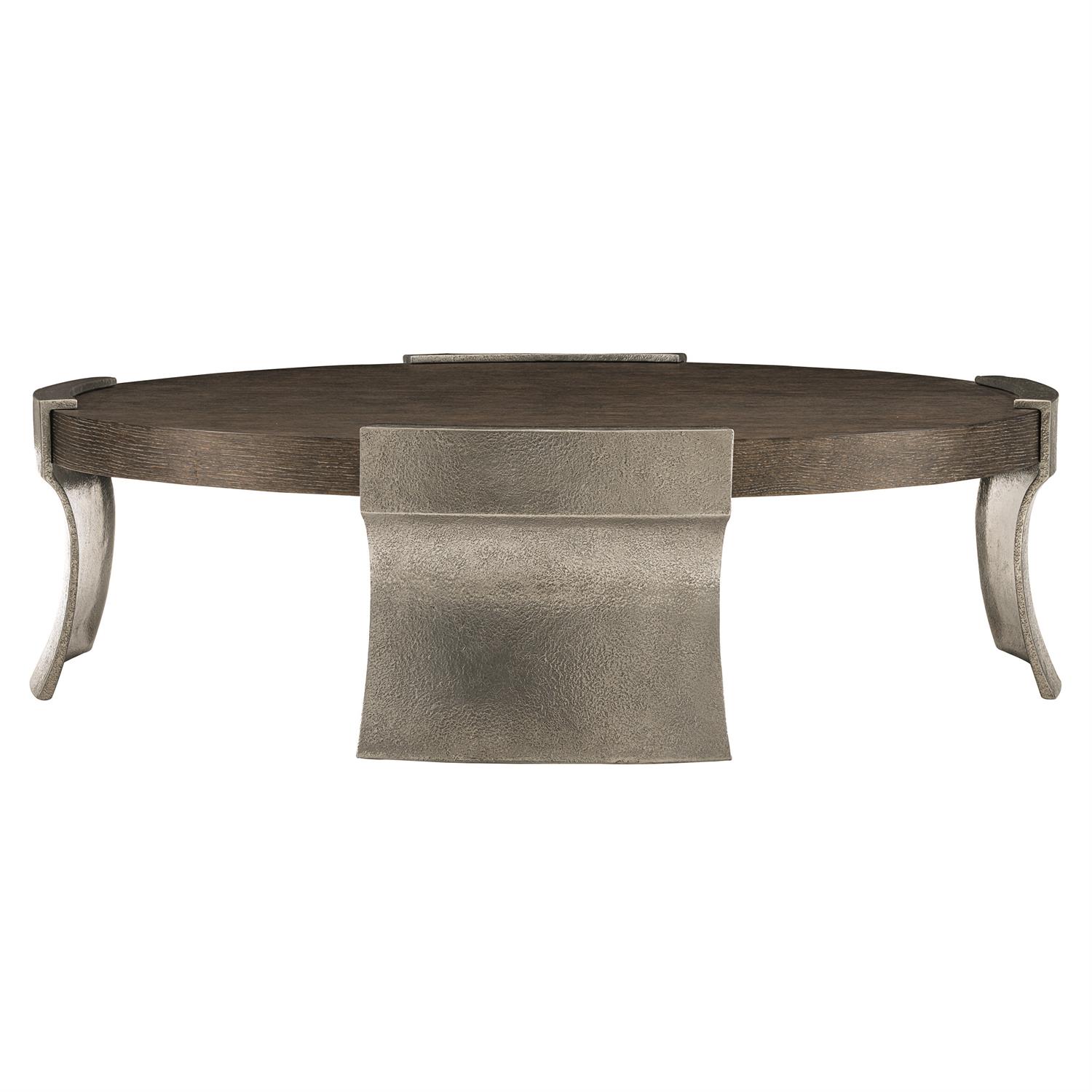 Cocktail Table - Metal Brown